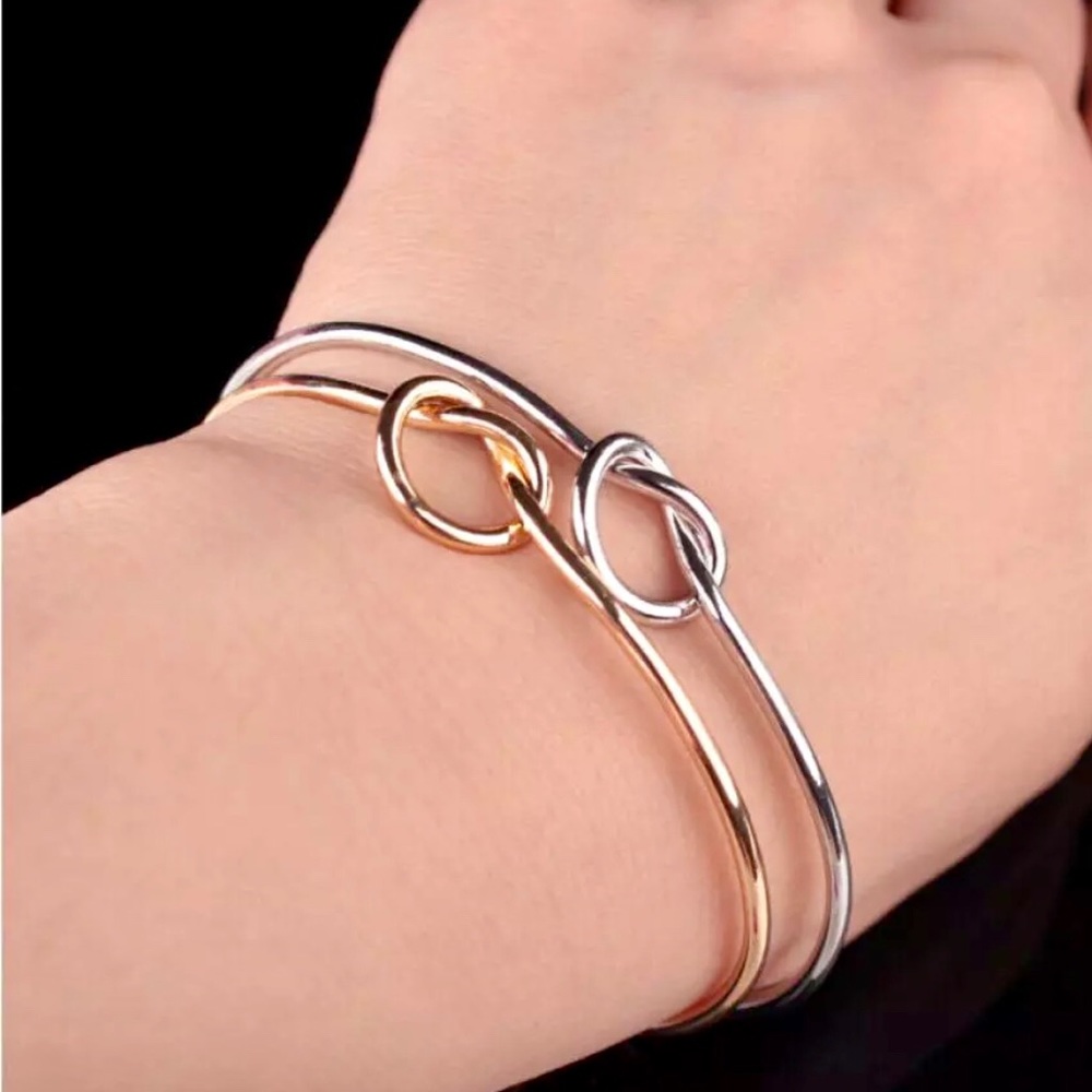 Stainless Steel Knot Bracelet